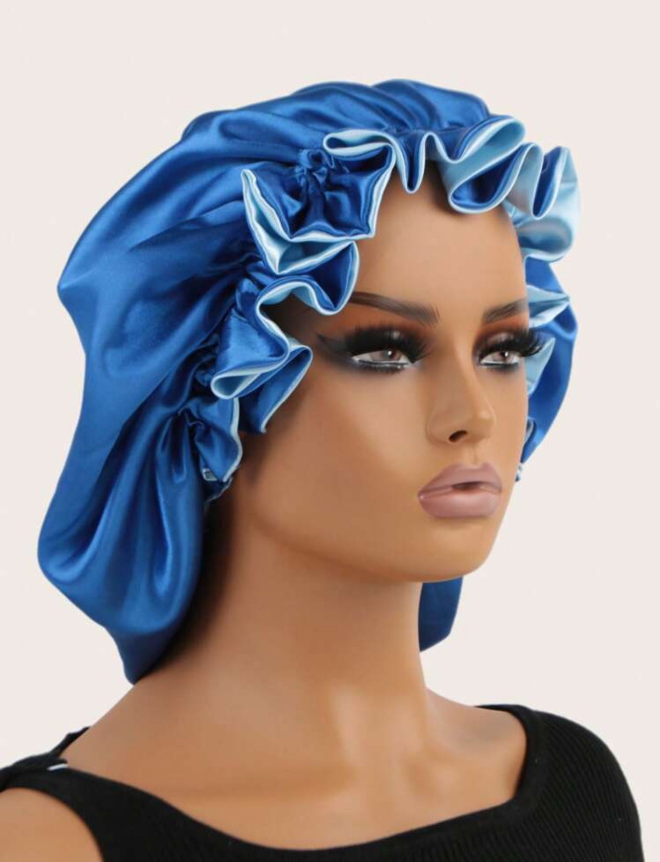 Reversible Satin Bonnets